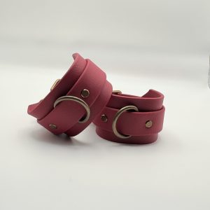 Wrist Cuffs, Handfesseln in Rot für Damen, Herren
